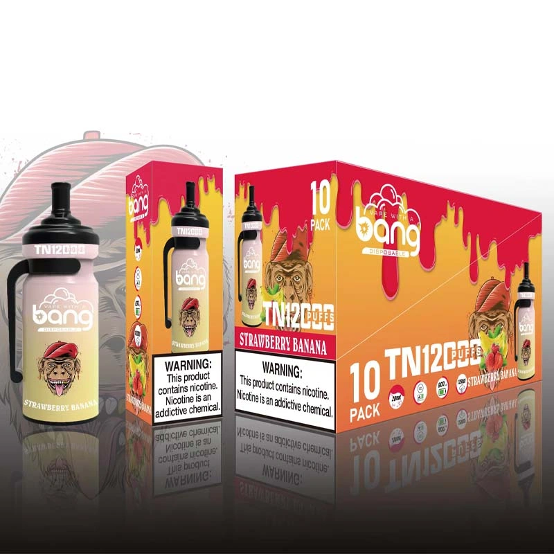 BANG Vape TN 12000 12K Puffs Strawberry Banana BANG Vape TN 12000 12K Puffs Strawberry Banana