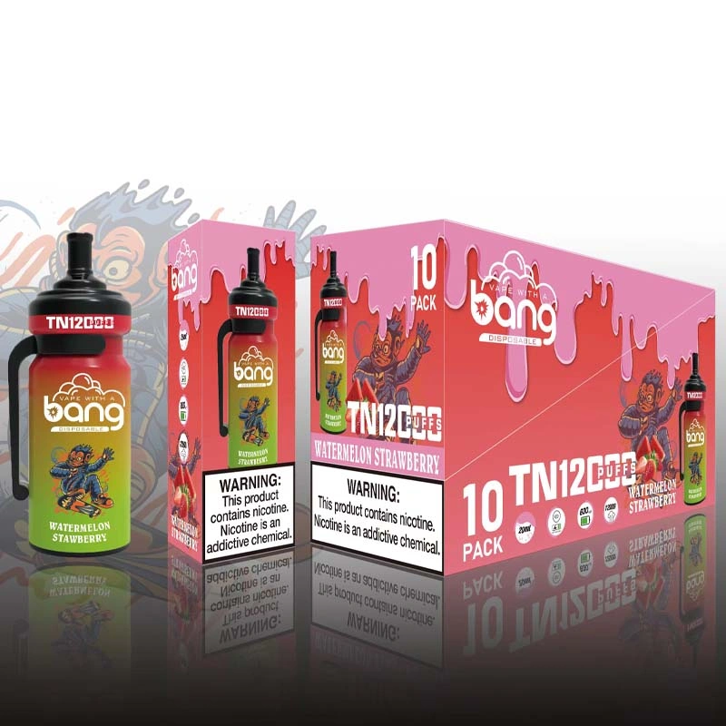 BANG Vape TN 12000 12K Puffs Watermelon Stawberry BANG Vape TN 12000 12K Puffs Watermelon Stawberry