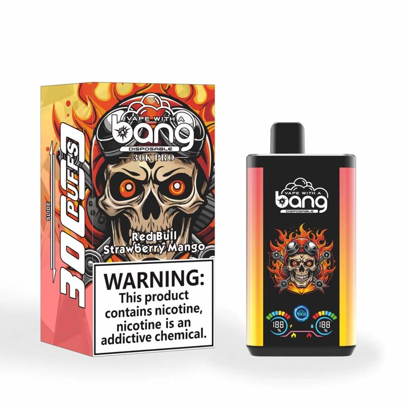 Bang 30K Pro 30,000 Puffs Dual Flavor Vape Red Bull and Strawberry Mango Bang 30K Pro 30,000 Puffs Dual Flavor Vape Red Bull and Strawberry Mango