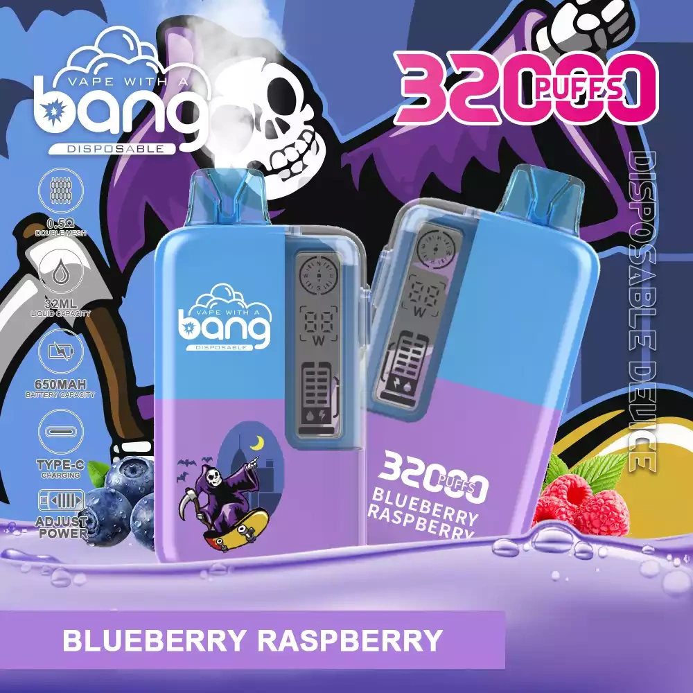 Bang 32000 Puffs 32K Vape Wholesale Blueberry Raspberry Bang 32000 Puffs 32K Vape Wholesale Blueberry Raspberry