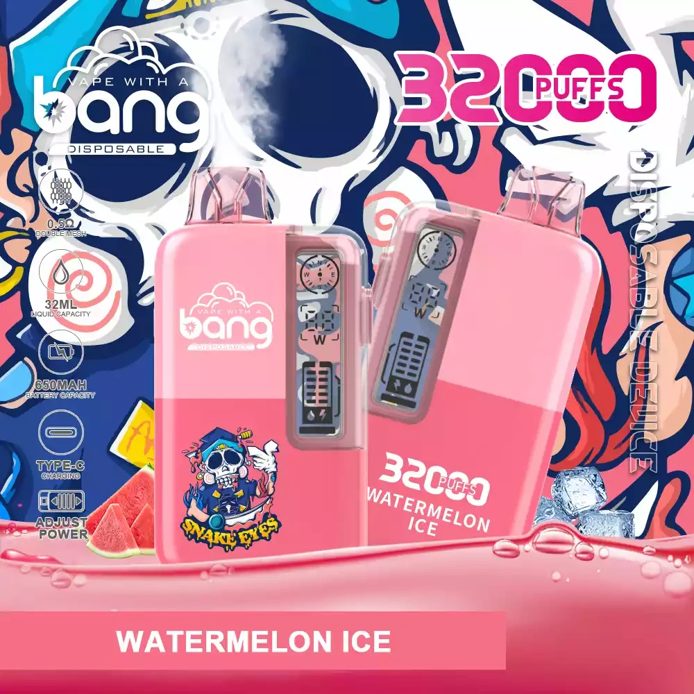 Bang 32000 Puffs 32K Vape Wholesale Watermelon Ice Bang 32000 Puffs 32K Vape Wholesale Watermelon Ice