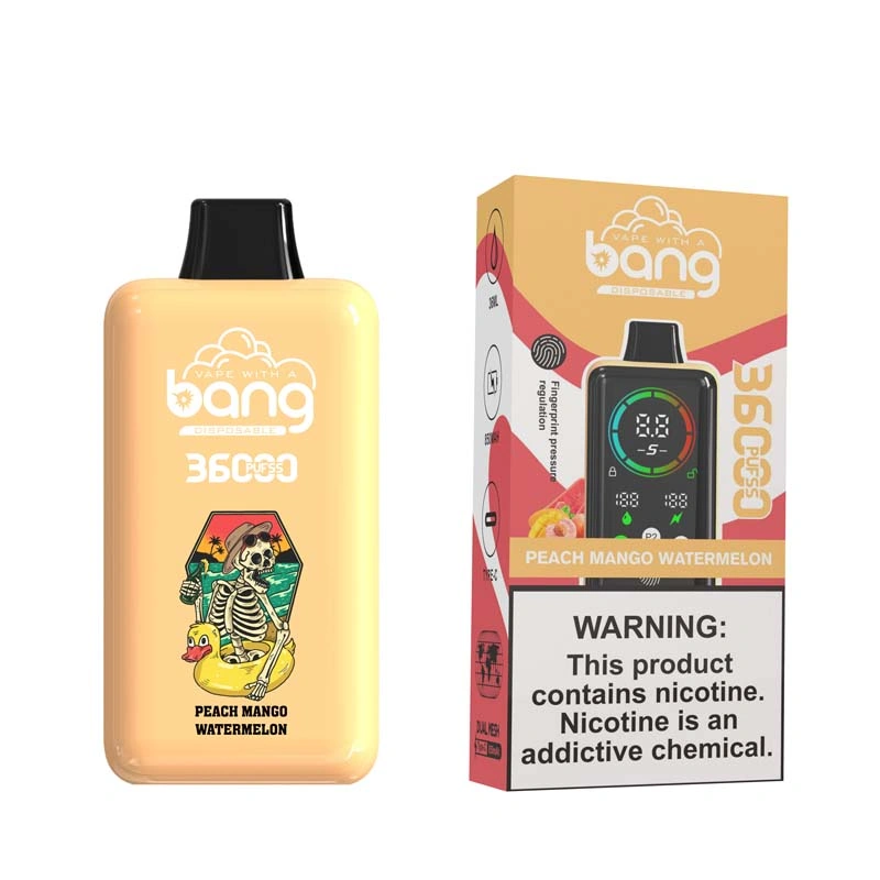 Bang 36000 Power 36K Puffs Disposable Vape PEACH MANGO WATERMELON Bang 36000 Power 36K Puffs Disposable Vape PEACH MANGO WATERMELON