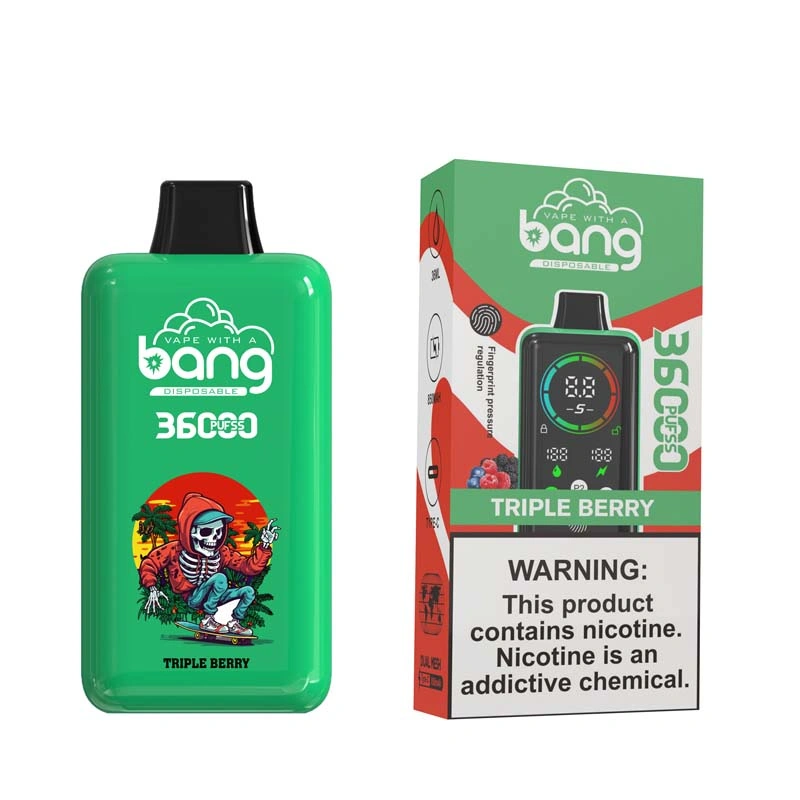 Bang 36000 Power 36K Puffs Disposable Vape TRIPLE BERRY Bang 36000 Power 36K Puffs Disposable Vape TRIPLE BERRY