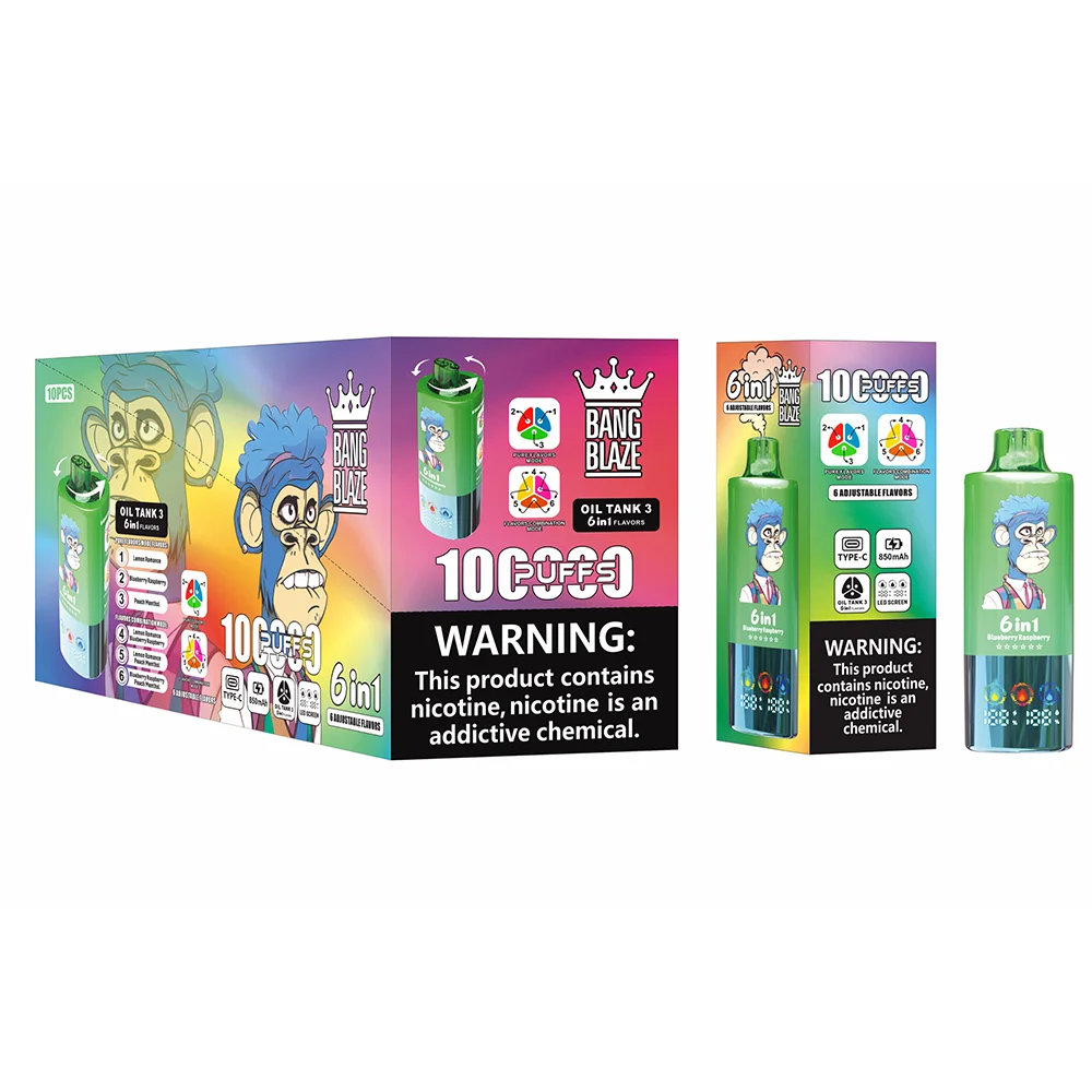 Bang-Blaze-100000-Puffs-6-in-1-Flavors-100K-Disposable-Vape-Lemon-Romance-and-Blueberry-Raspberry-and-Peach-Menthol Bang-Blaze-100000-Puffs-6-in-1-Flavors-100K-Disposable-Vape-Lemon-Romance-and-Blueberry-Raspberry-and-Peach-Menthol