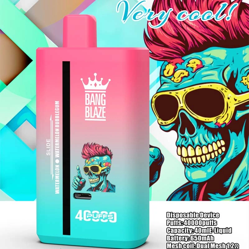 Bang Blaze 40K Puffs Dual Flavor Disposable Vape Watermelon and Watermelon Bubblegum Bang Blaze 40K Puffs Dual Flavor Disposable Vape Watermelon and Watermelon Bubblegum