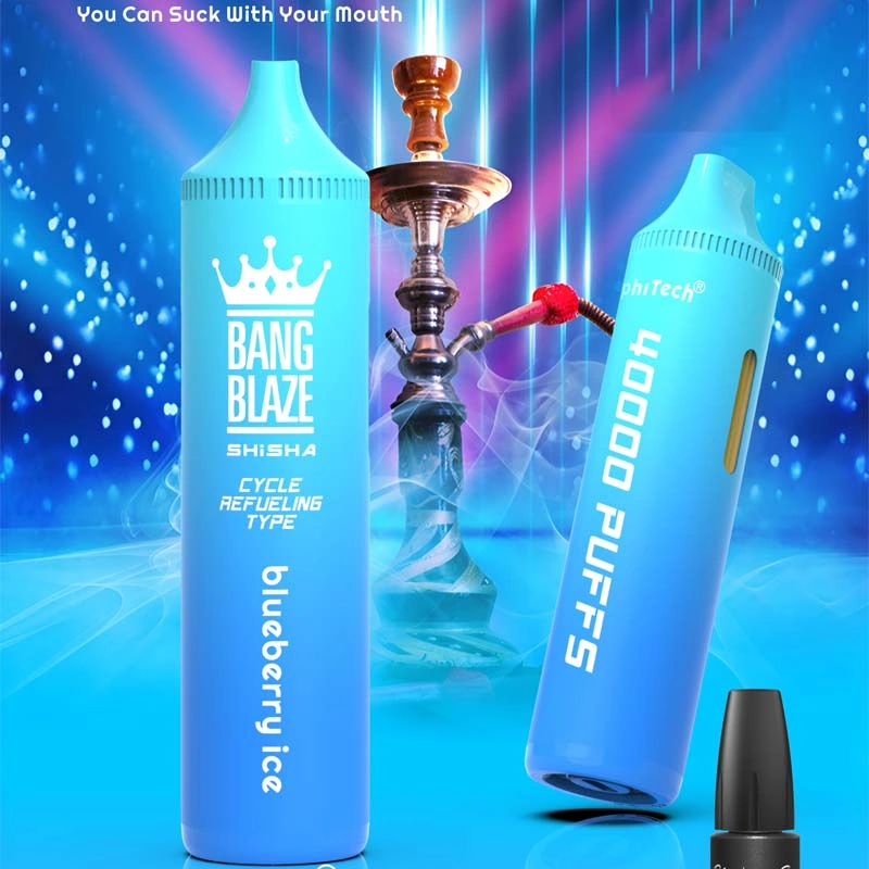 Bang Blaze 40K Puffs Shisha Refillable Vape Blueberry Bang Blaze 40K Puffs Shisha Refillable Vape Blueberry