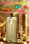 Bang E-Shisha Head 42000 Puffs Gold Design Hookah