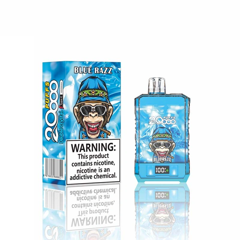 Bang King Crystal 20K Puffs Vape Blue Razz Ice Bang King Crystal 20K Puffs Vape Blue Razz Ice