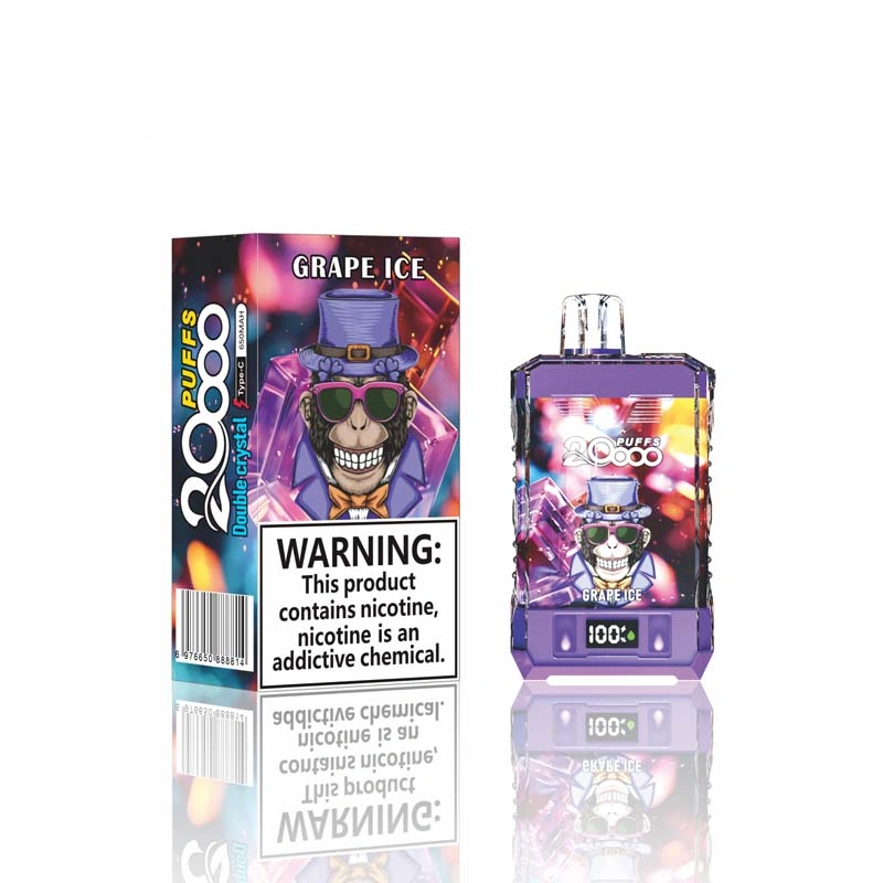 Bang King Crystal 20K Puffs Vape Grape Ice Bang King Crystal 20K Puffs Vape Grape Ice