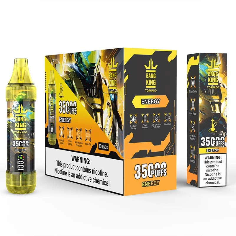 Bang King Tornado 35K Puffs 35000 Disposable Vape Energy Bang King Tornado 35K Puffs 35000 Disposable Vape Energy