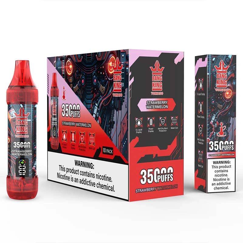 Bang King Tornado 35K Puffs 35000 Disposable Vape Strawberry Watermelon Bang King Tornado 35K Puffs 35000 Disposable Vape Strawberry Watermelon