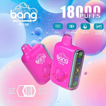 Bang Pulse 18K Puffs Vape Smart Screen