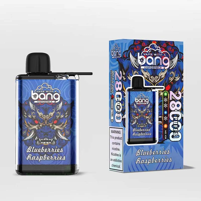 Bang Vape 28K 28000 Puffs Adjustable Ice Level Blueberries Raspberries Bang Vape 28K 28000 Puffs Adjustable Ice Level Blueberries Raspberries