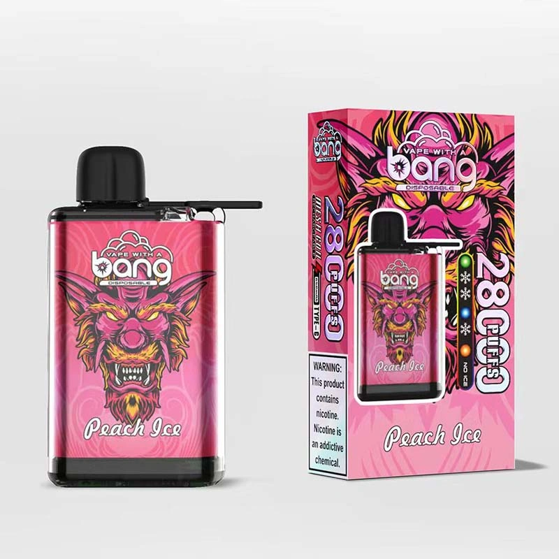 Bang Vape 28K 28000 Puffs Adjustable Ice Level Peach Ice Bang Vape 28K 28000 Puffs Adjustable Ice Level Peach Ice