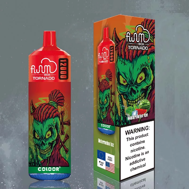 FLUUM Box Tornado 12K 12000 Puffs Vape Watermelon Ice FLUUM Box Tornado 12K 12000 Puffs Vape Watermelon Ice