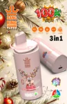 Bang King 100K Puffs Vape 12 Flavors Per Christmas Gift Box 3-in-1 Flavor Vape
