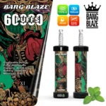 Bang Blaze 60K Puffs Disposable Vape Type-C Charging Hookah Vape Passion Fruit