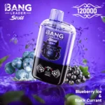 Bang Leader 120K Puffs Disposable Vape 2-in-1 Flavors Magnetic Slide Switch Smart Screen