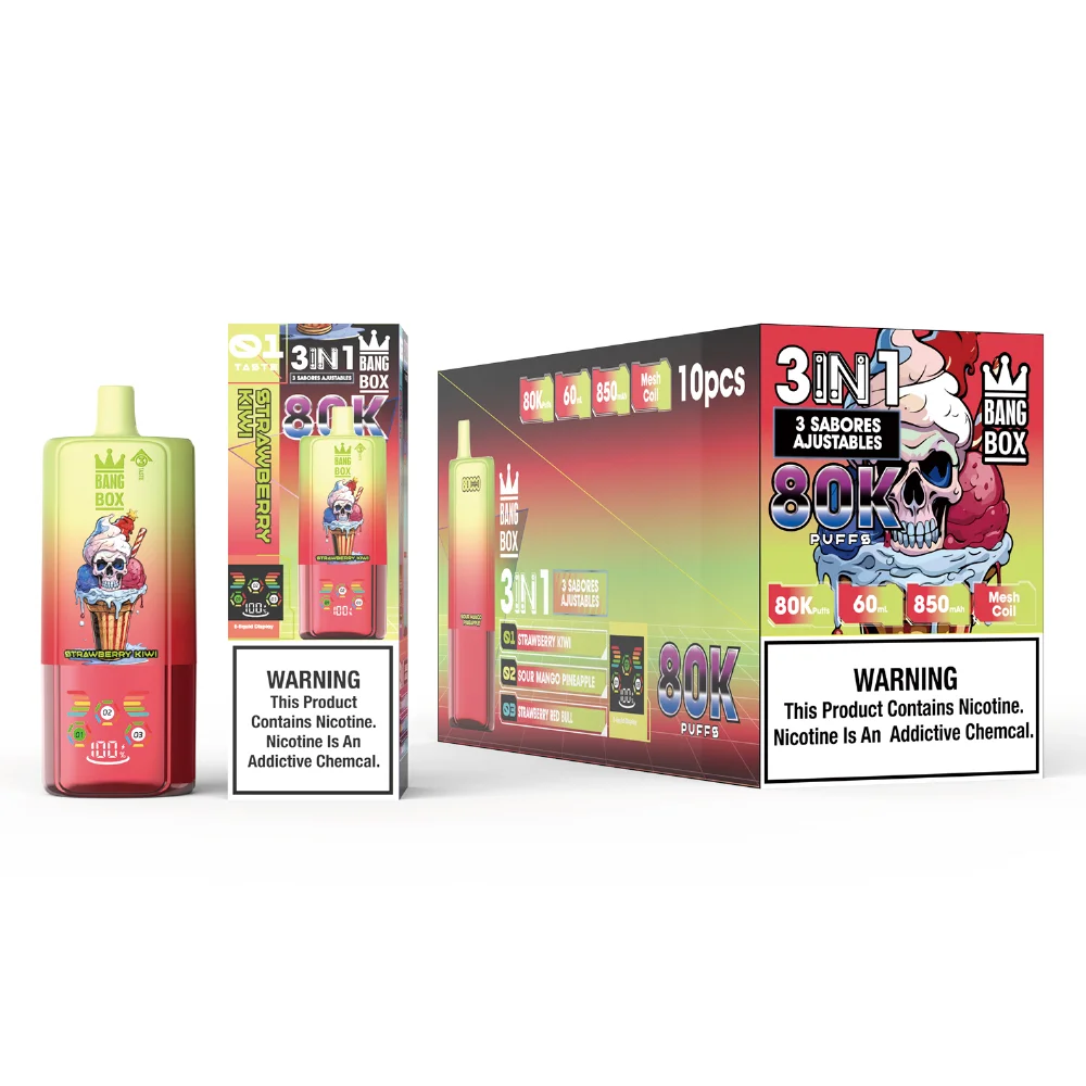 BANG BOX 80K Puffs Strawberry-Kiwi-&-Sour-Mango-Pineapple-&-Strawberry-Red-Bull BANG BOX 80K Puffs Strawberry-Kiwi-&-Sour-Mango-Pineapple-&-Strawberry-Red-Bull