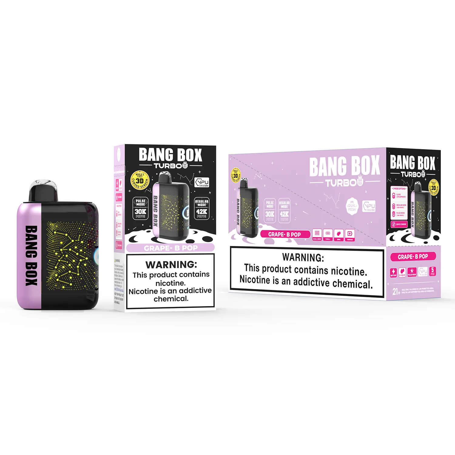 Bang Box 42K Puff Grape Pop Bang Box 42K Puff Grape Pop