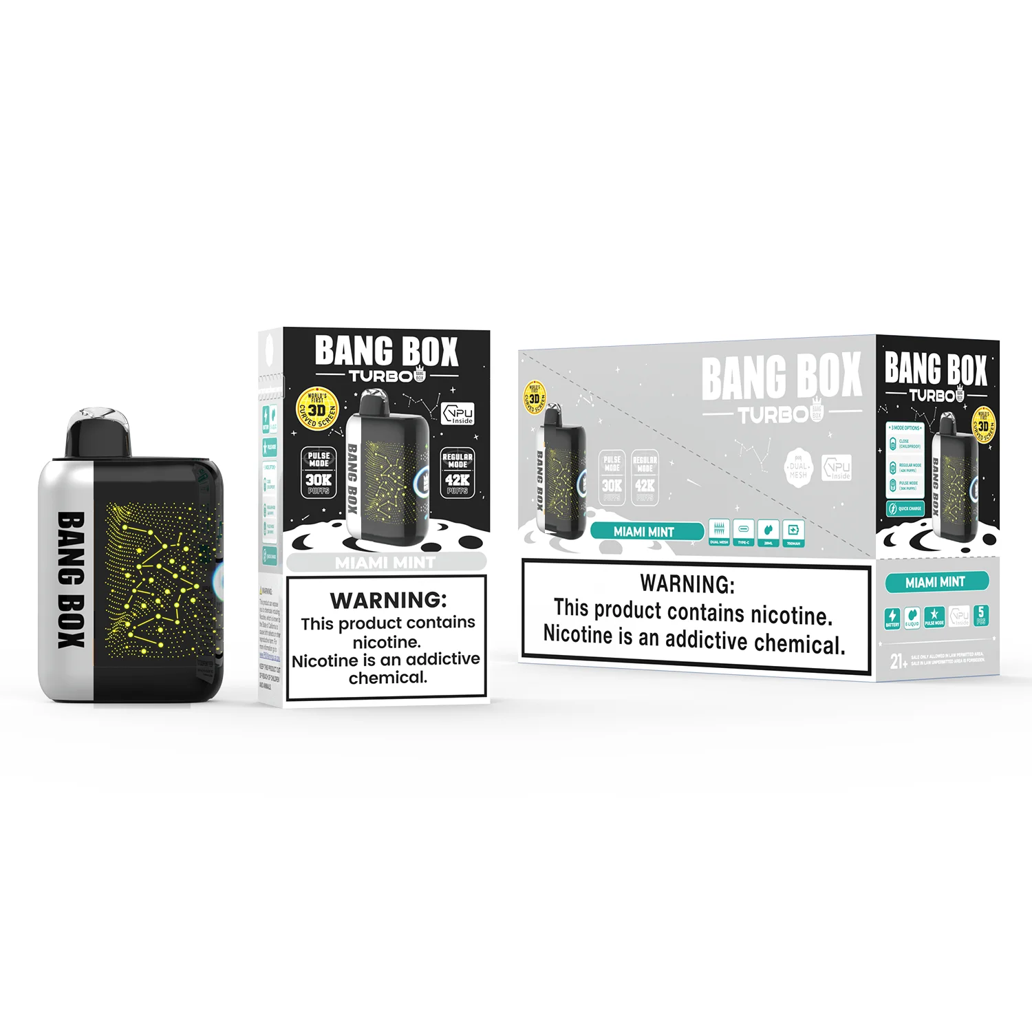 Bang Box 42K Puff Miami Mint Bang Box 42K Puff Miami Mint