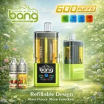 Bang Vape Refillable 60K Vape 2in1 Flavors Watermelon Cherry & Cherry Cola