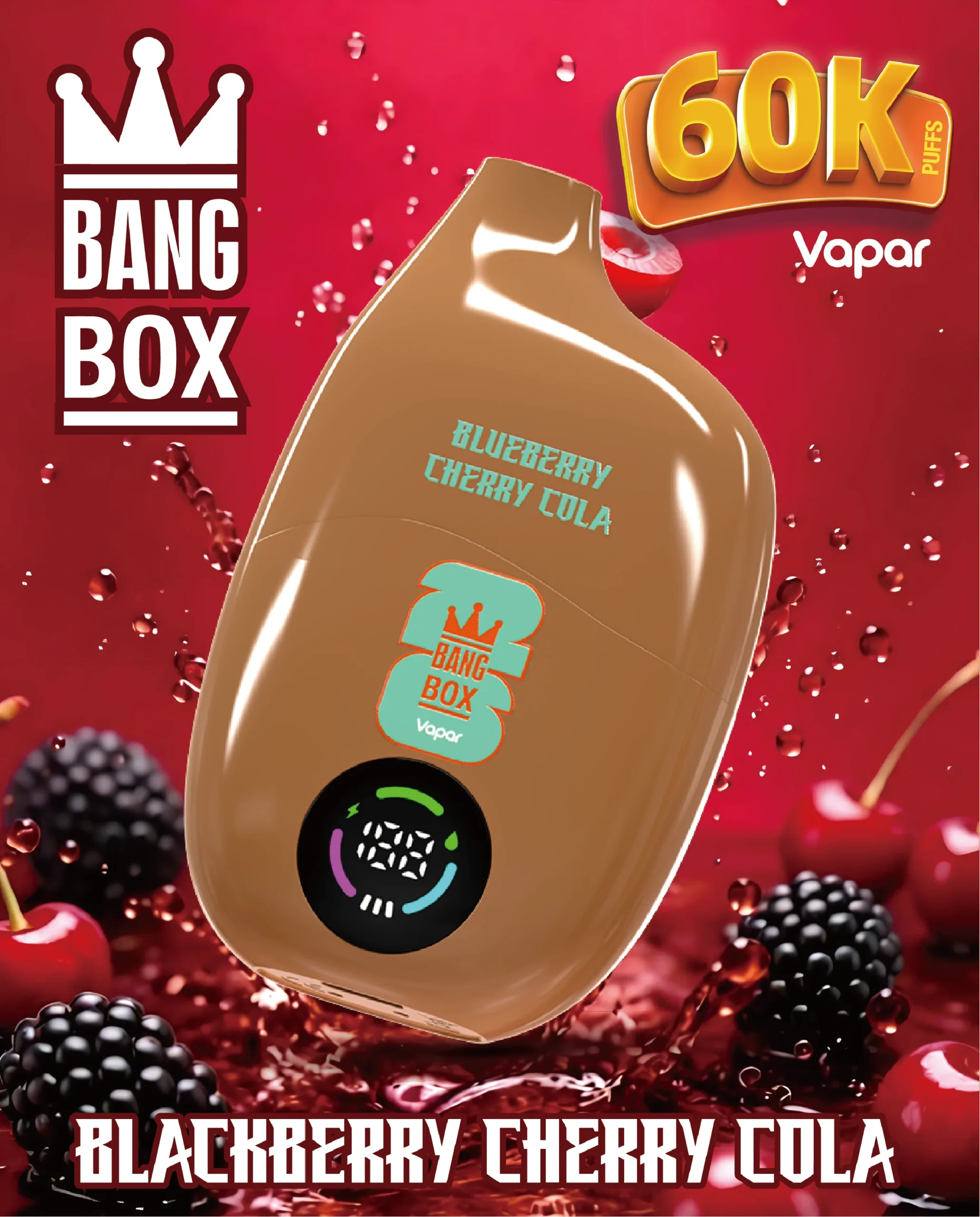 Bang Box 60K Vape Blueberry Cherry Cola Bang Box 60K Vape Blueberry Cherry Cola