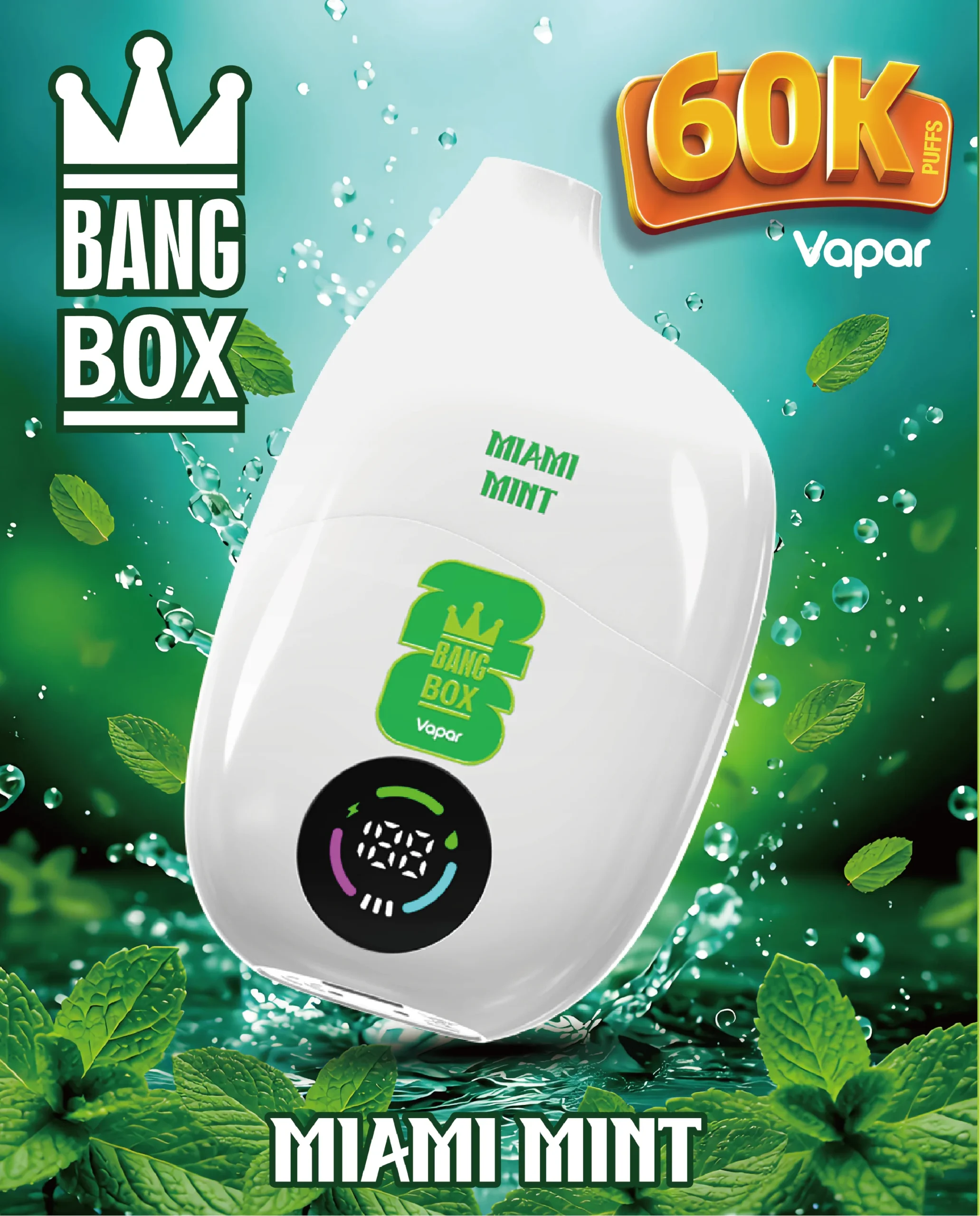 Bang Box 60K Vape Miami Mint Bang Box 60K Vape Miami Mint