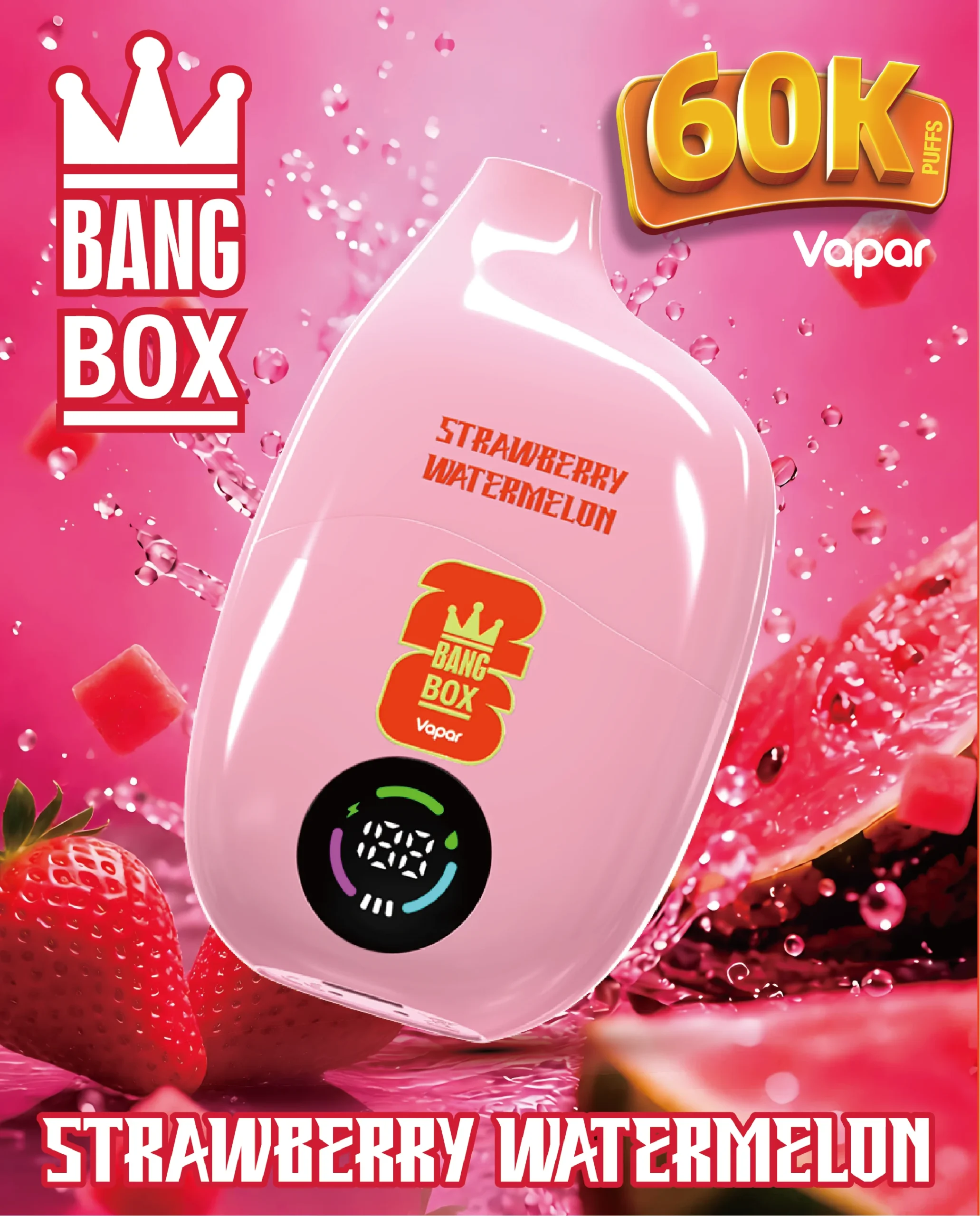 Bang Box 60K Vape Strawberry Watermelon Bang Box 60K Vape Strawberry Watermelon