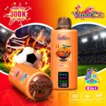 Bang Vape Vaporsea 300K Vape 6in1 Flavors Love 66 & Red Bull & Strawberry Raspberry