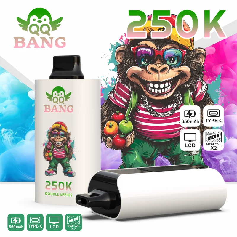 QQ BANG 250K Disposable Vape Double Apples QQ BANG 250K Disposable Vape Double Apples