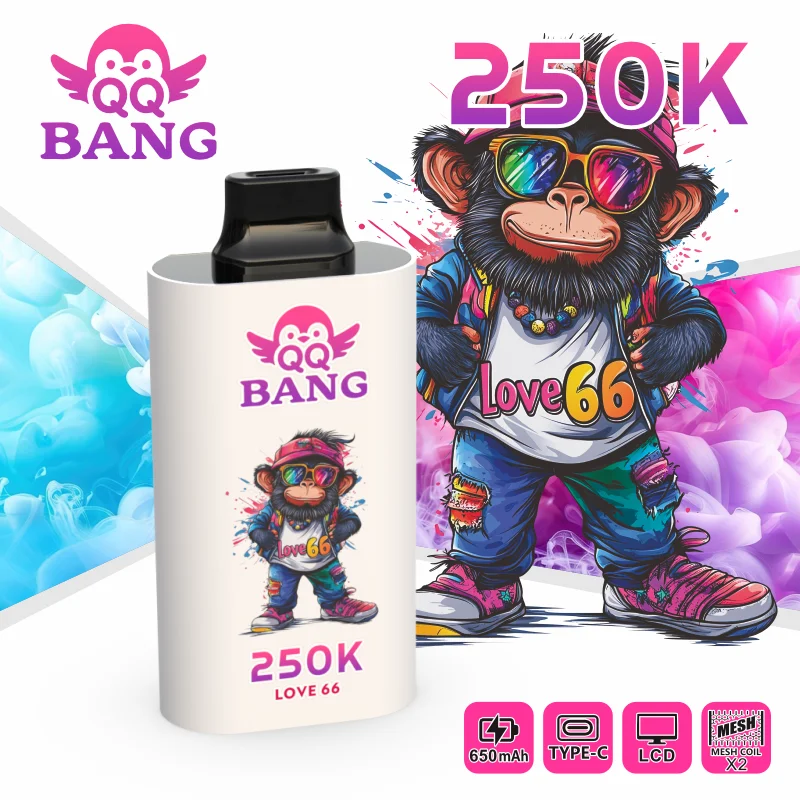 QQ BANG 250K Disposable Vape Love 66 QQ BANG 250K Disposable Vape Love 66