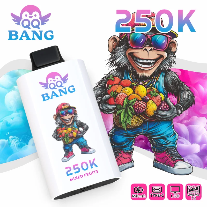 QQ BANG 250K Disposable Vape Mixed Fruits QQ BANG 250K Disposable Vape Mixed Fruits