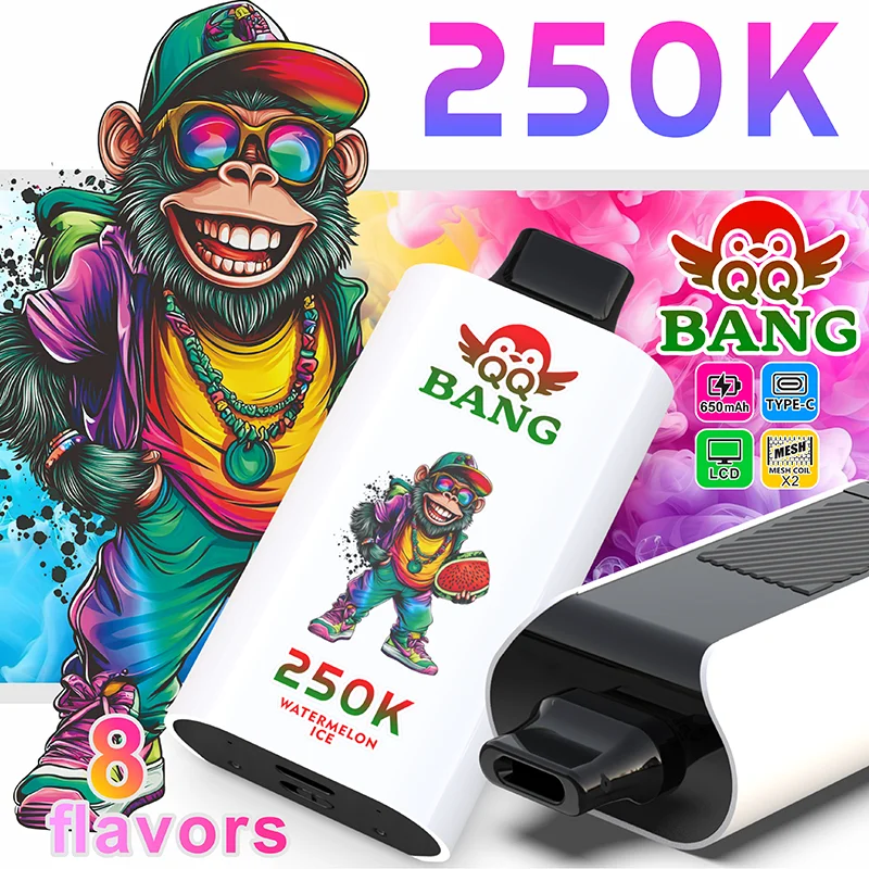 QQ BANG 250K Disposable Vape Watermelon Ice QQ BANG 250K Disposable Vape Watermelon Ice