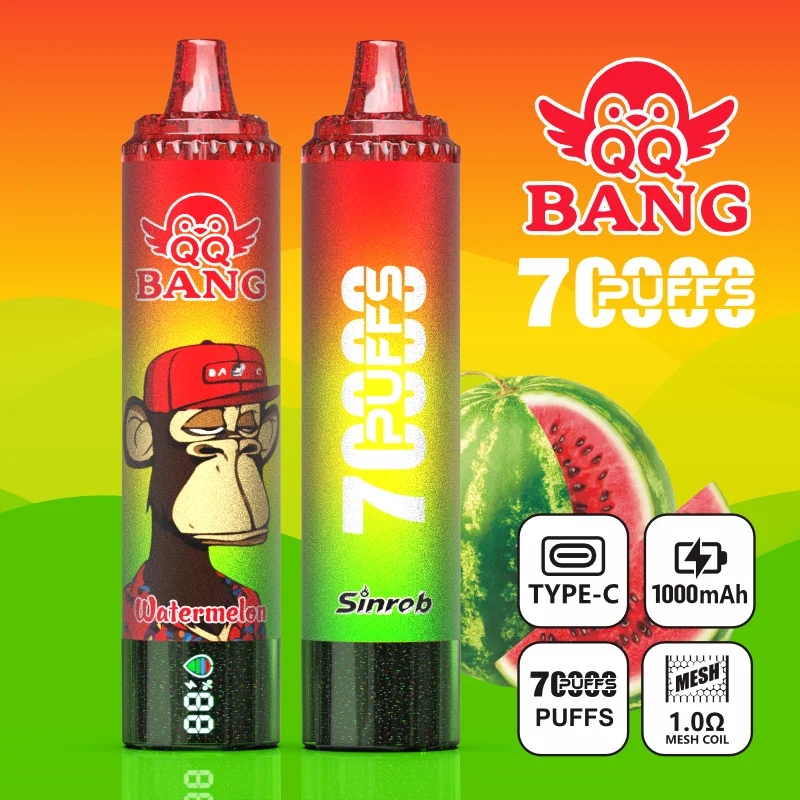 QQ BANG 70000 Puffs Rechargeable Disposable Vape Watermelon QQ BANG 70000 Puffs Rechargeable Disposable Vape Watermelon