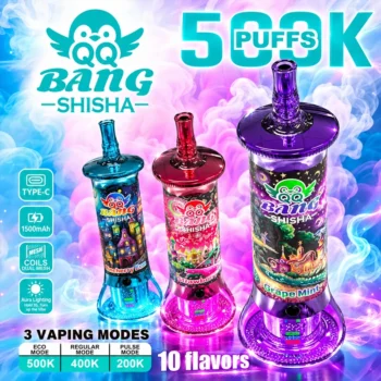 QQ BANG Shisha 500K Vape Main Image